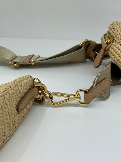 Prada Re-edition Raffia