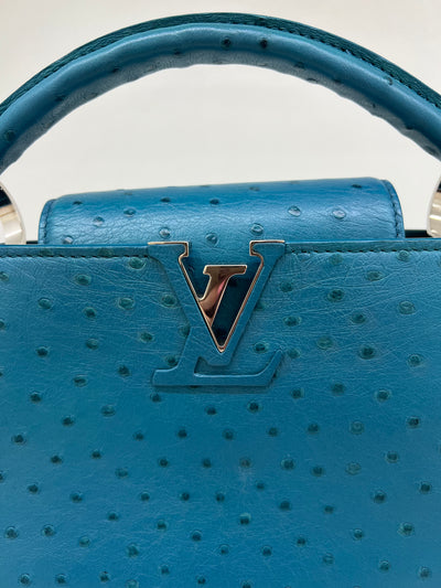 Louis Vuitton Capucines - Ostrich Blue