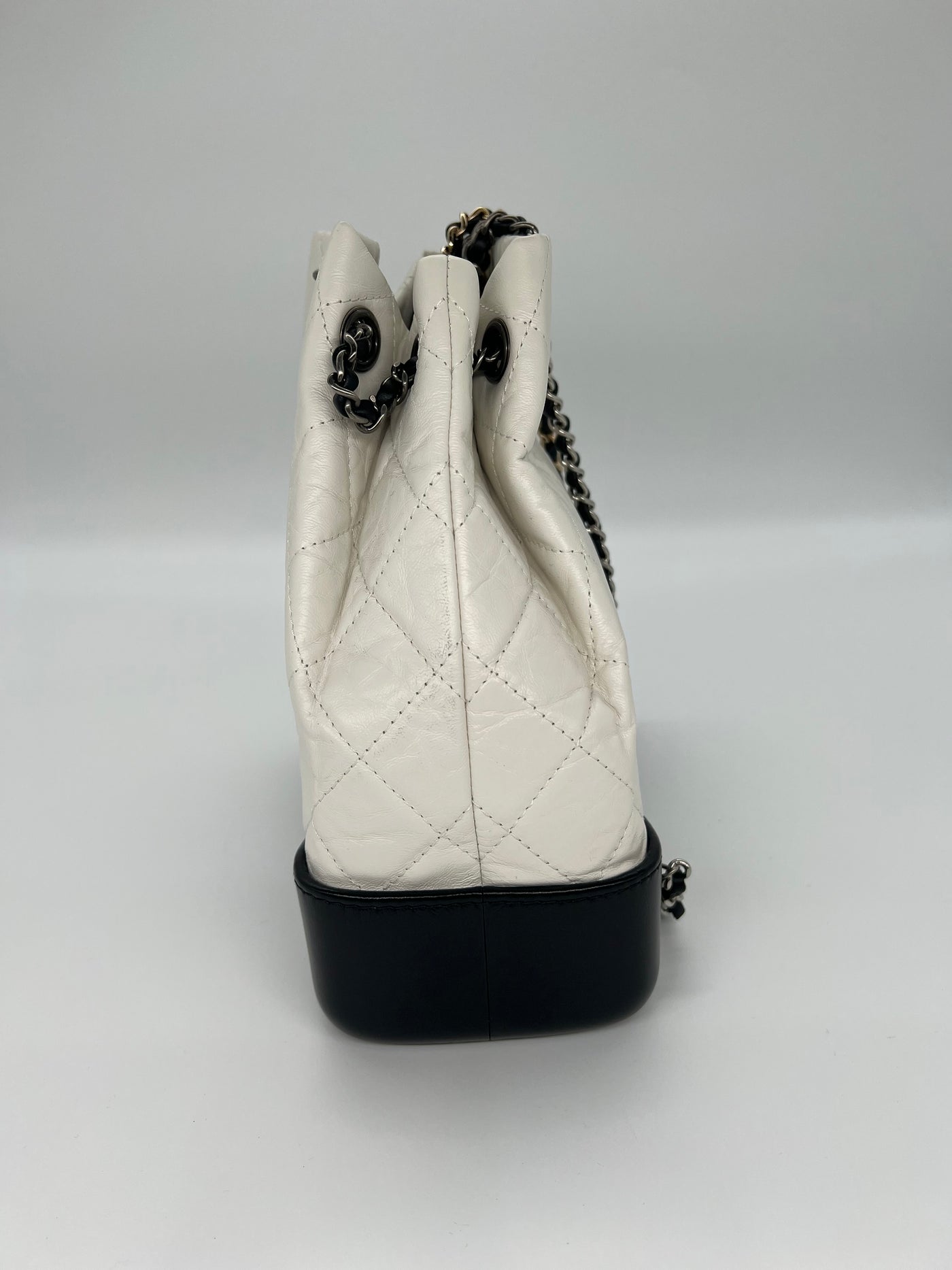 Chanel Gabrielle Backpack White & Black - SOLD