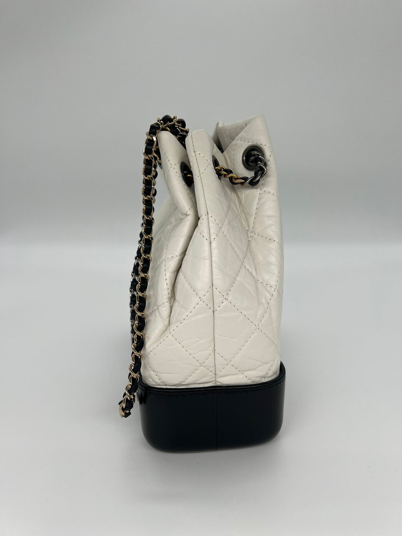Chanel Gabrielle Backpack White & Black - SOLD