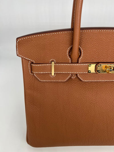 Hermes Birkin 30 Gold GHW