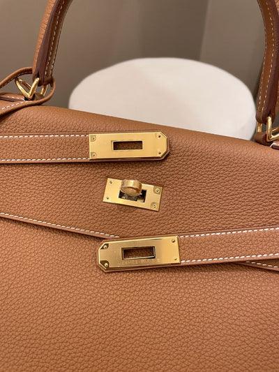 Hermes Kelly 35 Gold (OE)