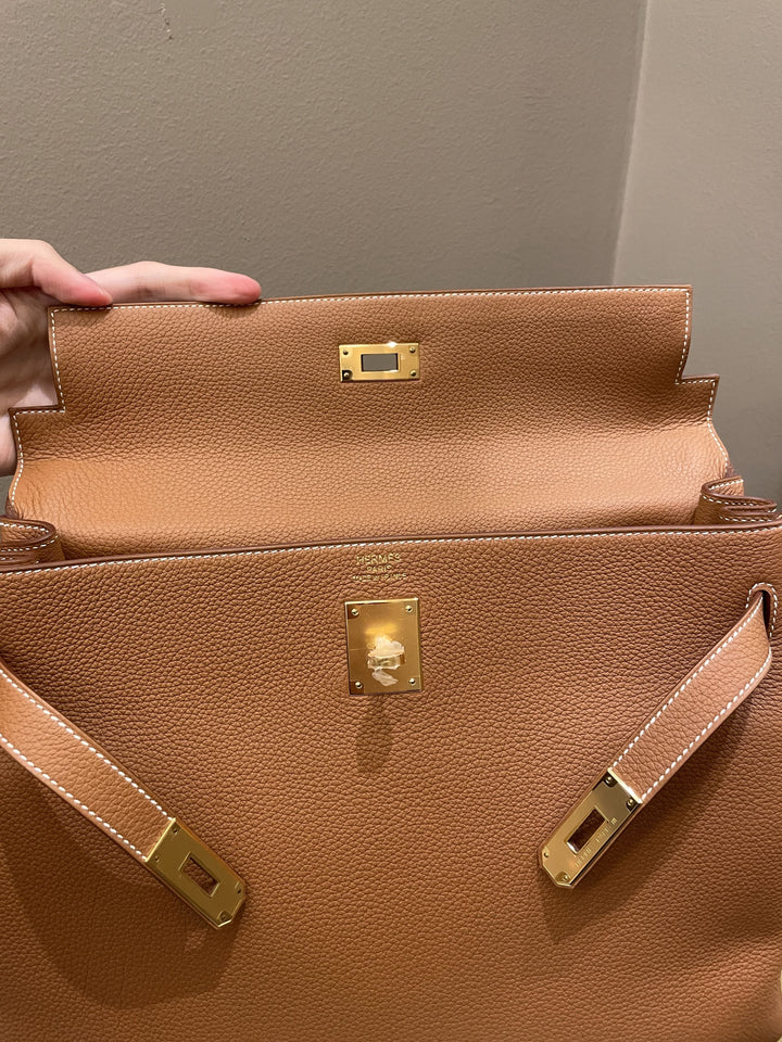 Hermes Kelly 35 Gold (OE)