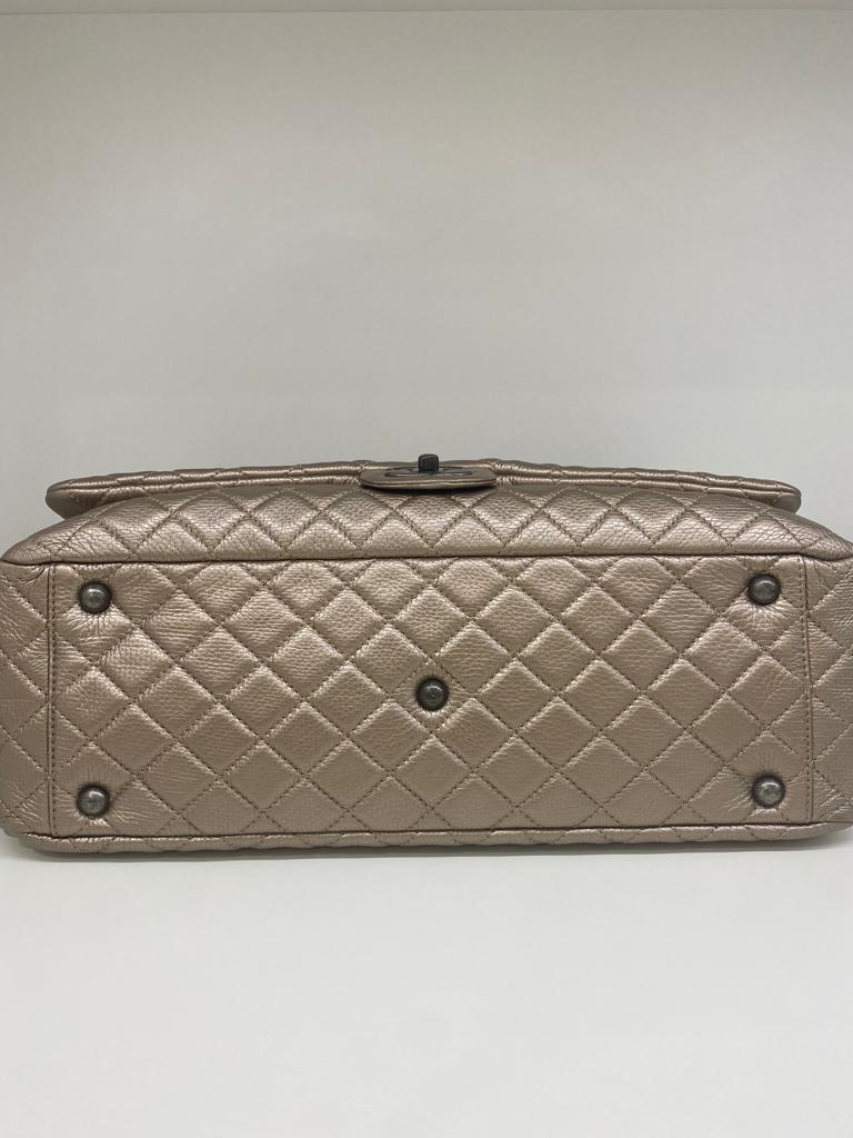 Chanel XXL Travel Bag  - Metallic Rose Gold