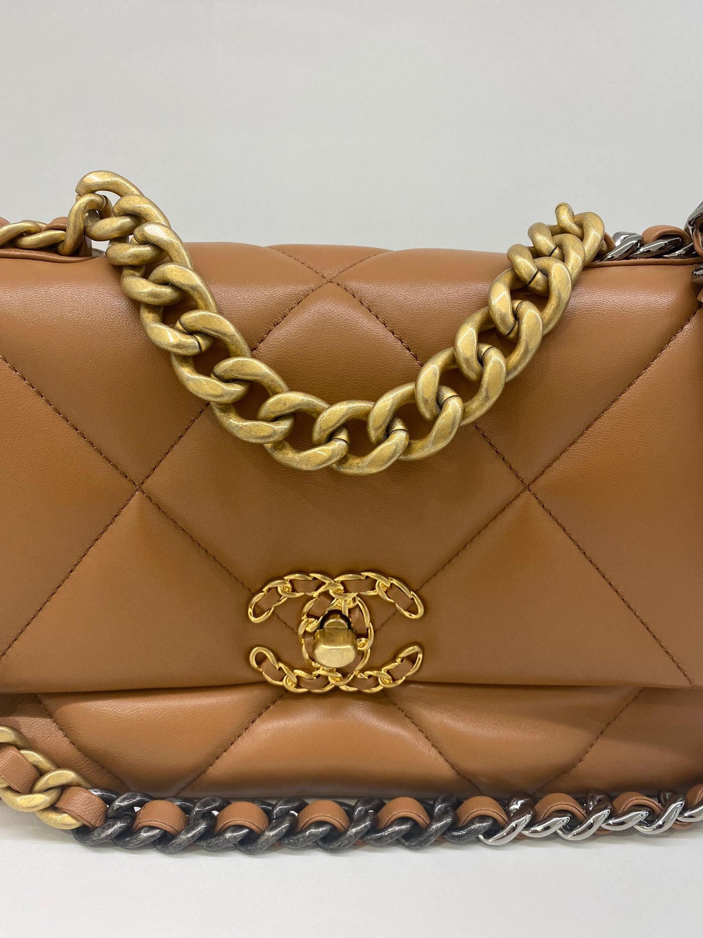 Chanel 19 Small Bag - Caramel - SOLD
