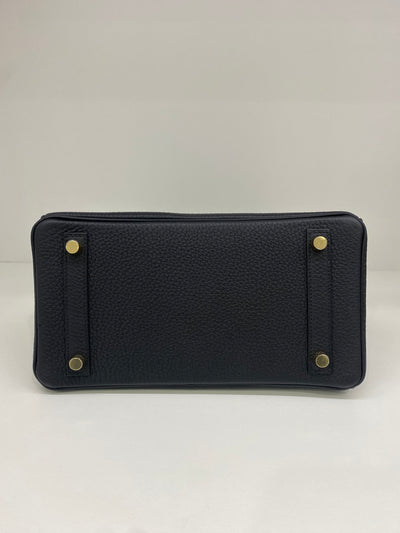 Hermes Birkin 25 Noir GHW Touch