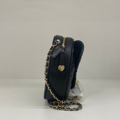 Chanel Heart Bag Large - Black CGHW - SOLD