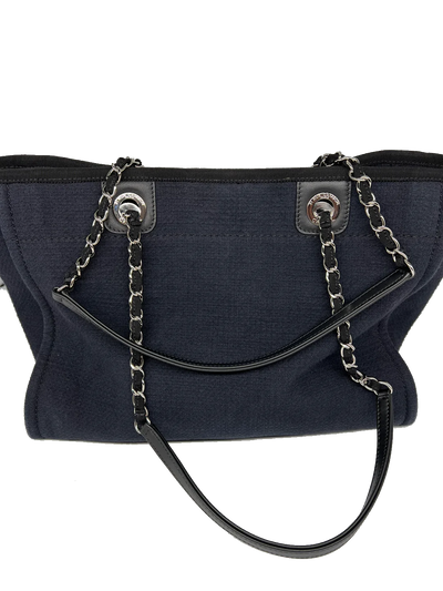 Chanel Deauville Tote Bag - Small Black