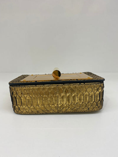 Tom Ford Natalie - Gold Python