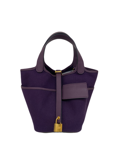 Hermes Picotin 18 Cargo Raisin