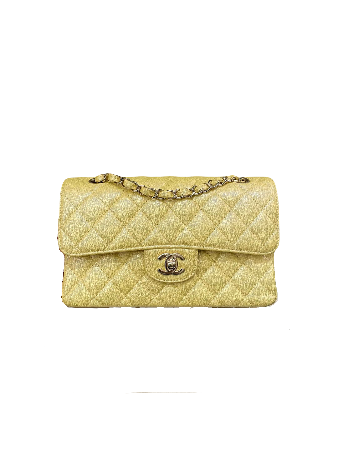 Chanel 19S Classic Flap Small - Yellow (OE)