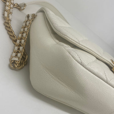 Chanel Flap Bag White GHW