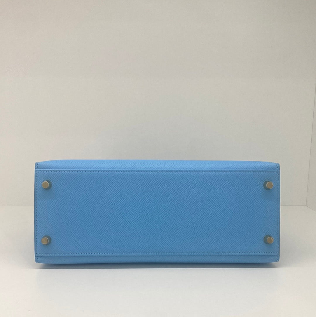 Hermes Kelly 28 Blue Celeste GHW - SOLD