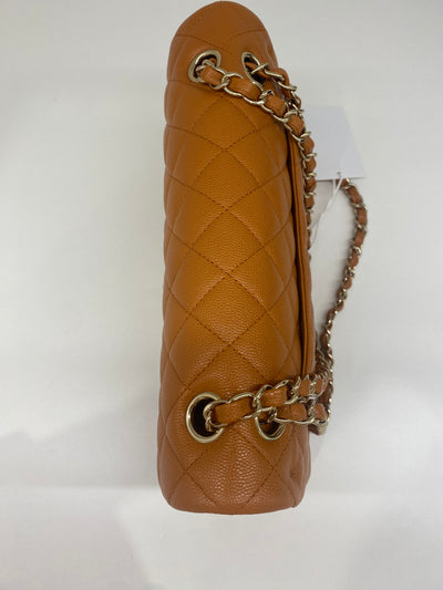 Chanel Classic Medium Flap Bag - Pumpkin CGHW