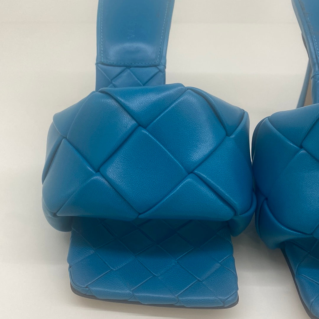 Bottega Veneta Lido Mule Blue Size 38