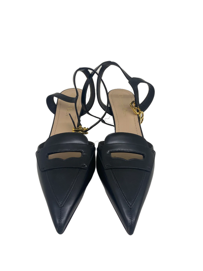 Dior Black Point Heels - Size 37.5