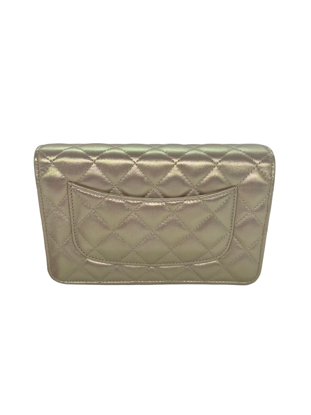 Chanel Wallet On Chain - Ivory Iridescent - SOLD