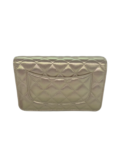 Chanel Wallet On Chain - Ivory Iridescent - SOLD