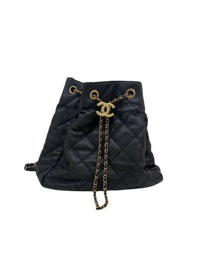 Chanel Bucket Bag Black