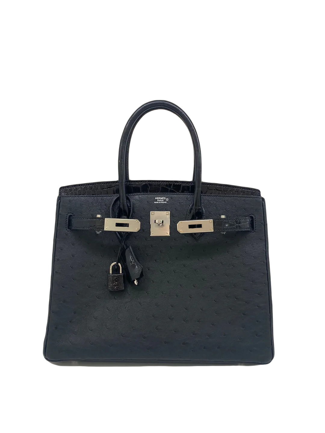 Hermes Birkin 30 Touch Ostrich and Alligator