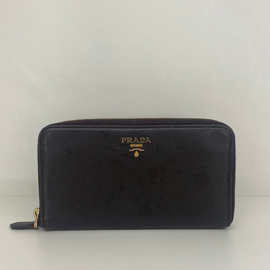 Prada Large Saffiano Leather Wallet (OE)