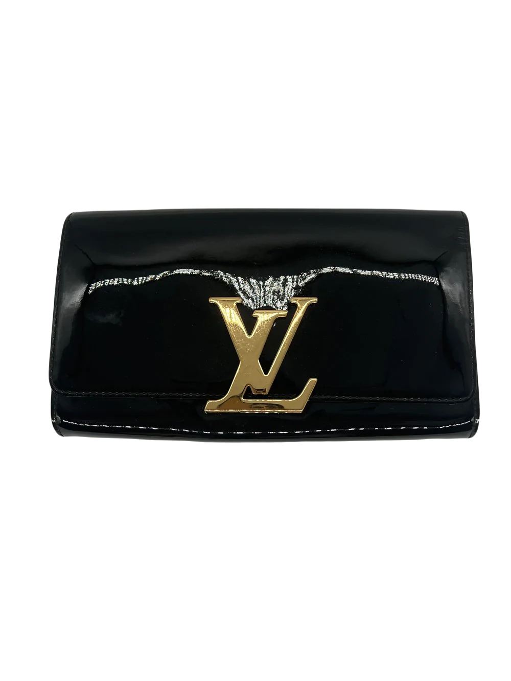 Louis Vuitton Louise Clutch Black