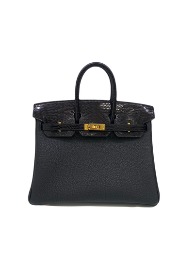 Hermes Birkin 25 Noir GHW Touch