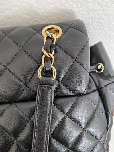 Chanel Urban Spirit Backpack Black GHW (OE)