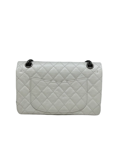 Chanel 2.55 Reissue Small - White Ruthenium Hardware - SOLD