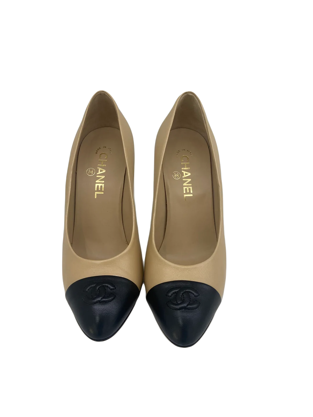 Chanel Nude Pumps Size 38C - SOLD