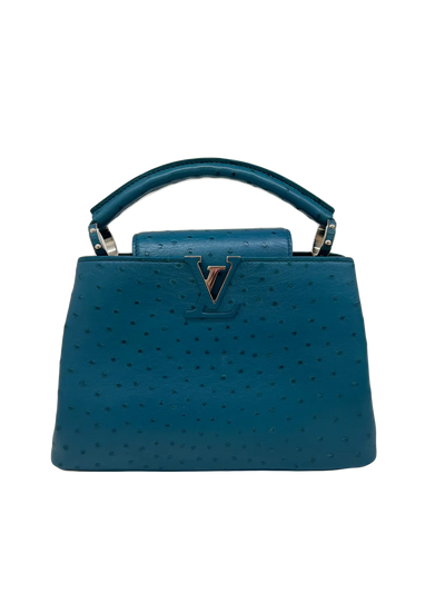 Louis Vuitton Capucines - Ostrich Blue