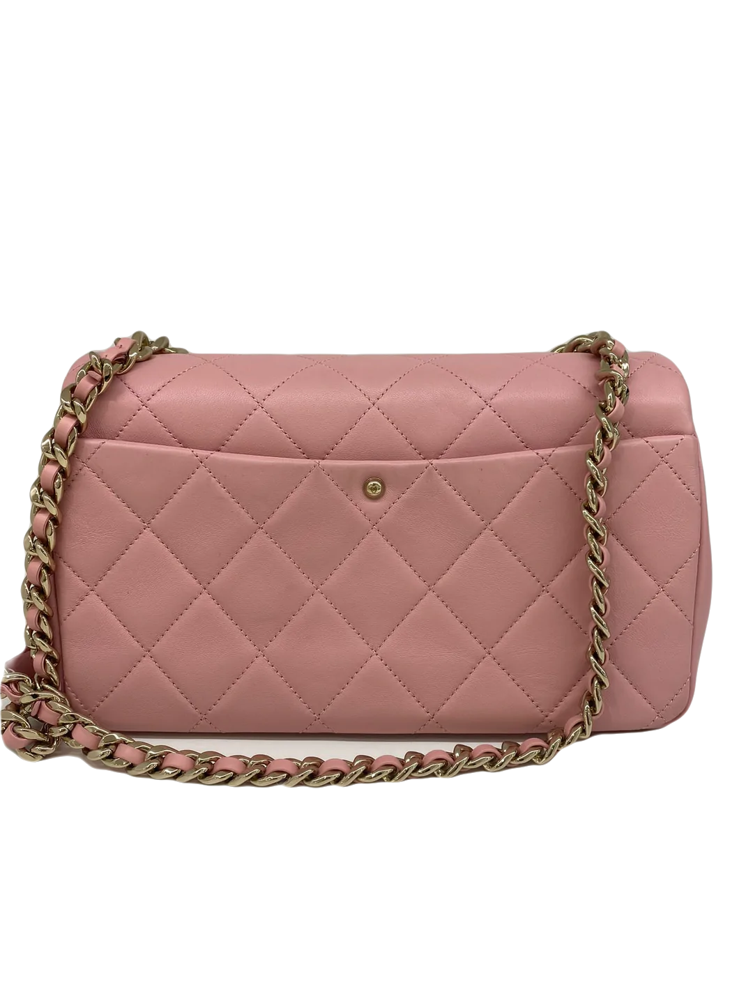 Chanel Light Pink Flap Bag GHW