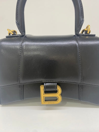 Balenciaga Hourglass Medium - Black