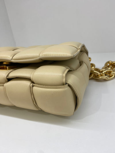 Bottega Veneta Cassette Bag With Chain