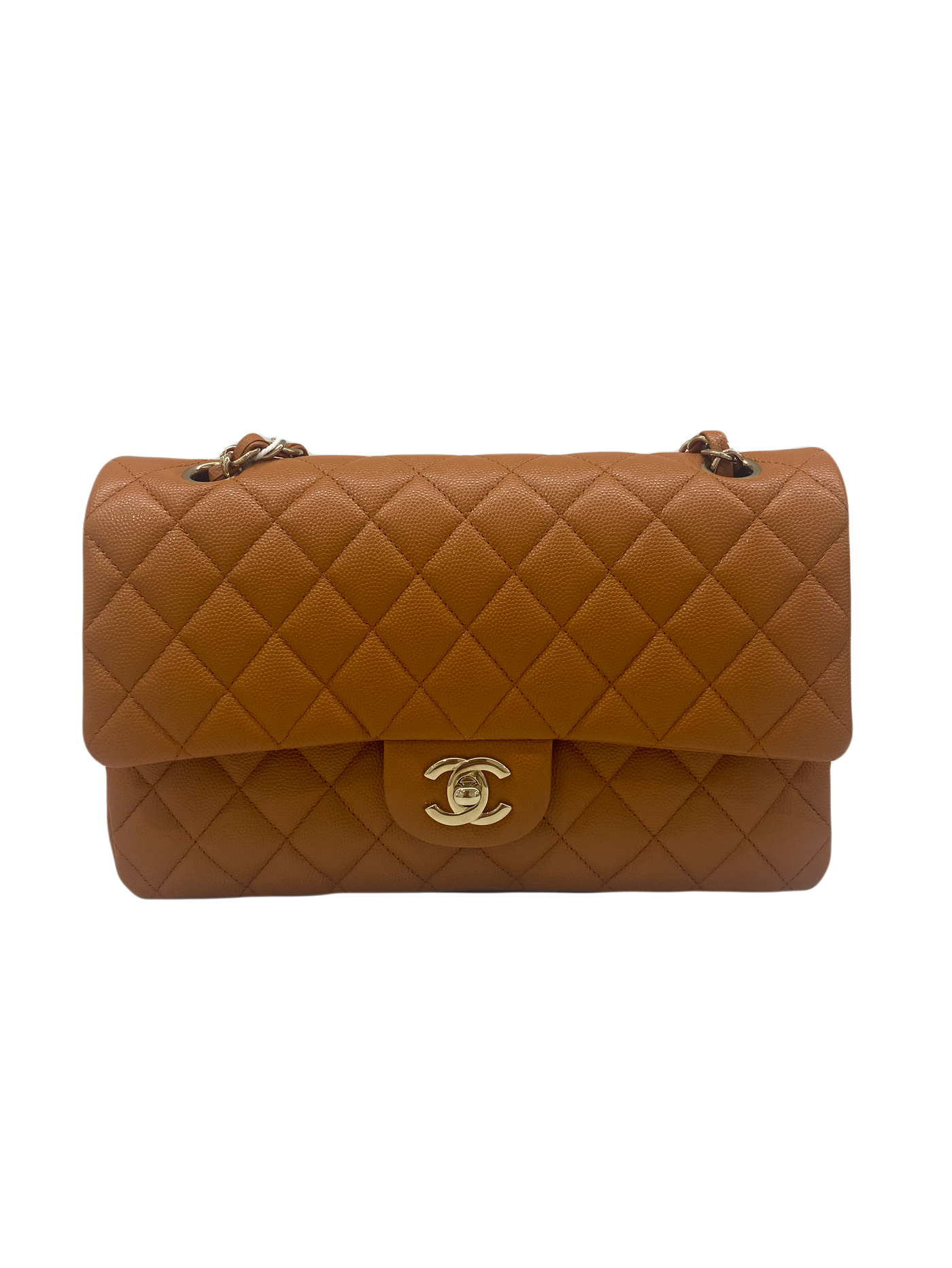 Chanel Classic Medium Flap Bag - Pumpkin CGHW