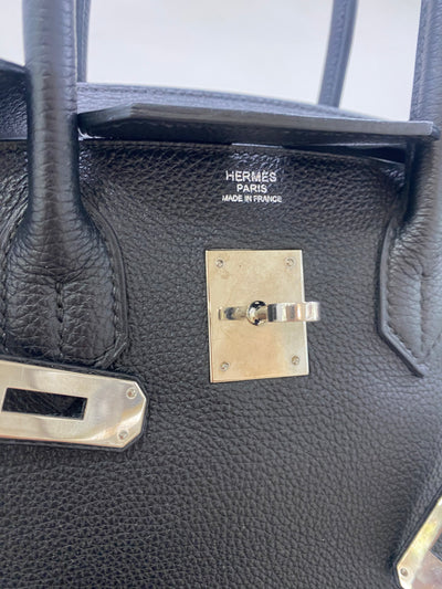 Hermes Birkin 30 Black PHW