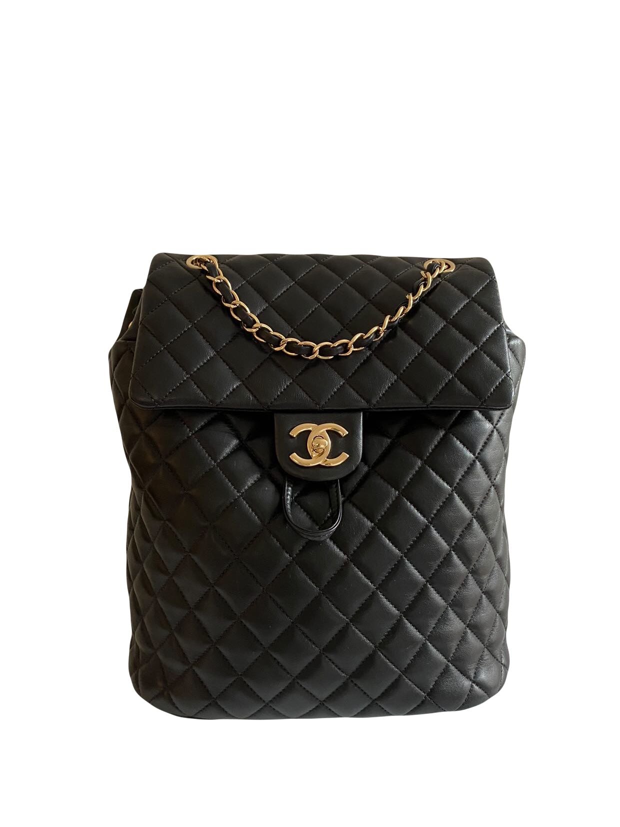 CHANEL Urban Spirit Backpack Quilted Lambskin Large 2016 - Chelsea Vintage  Couture