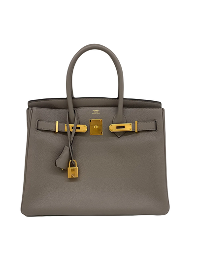 Hermes Birkin 30 Gris Asphalt GHW