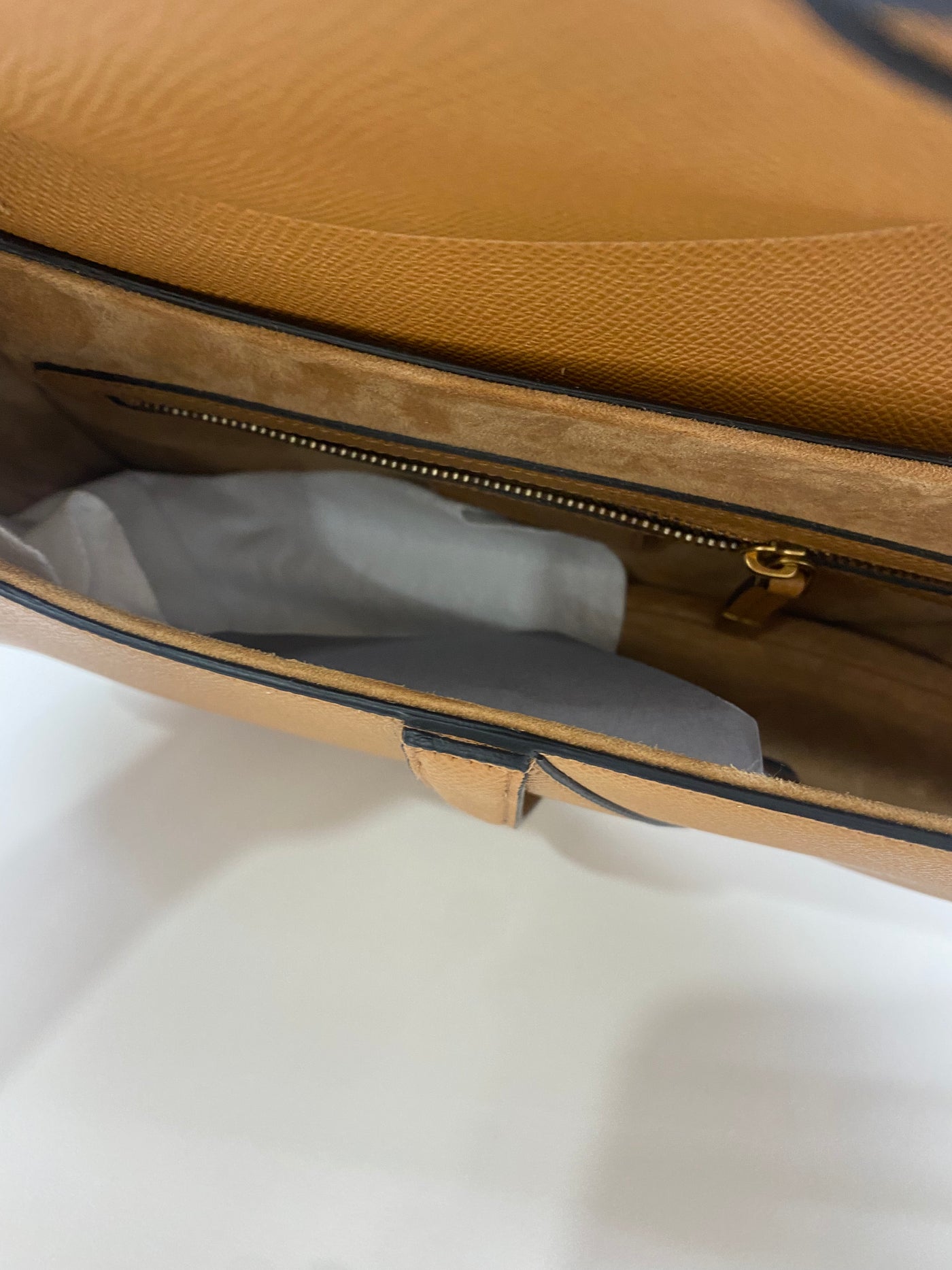 Dior Saddle Bag Tan Leather
