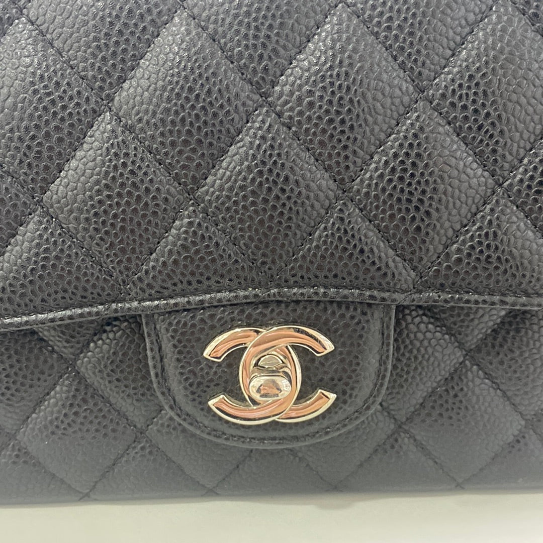 Chanel Classic Flap Medium Caviar Leather SHW – PH Luxury Consignment