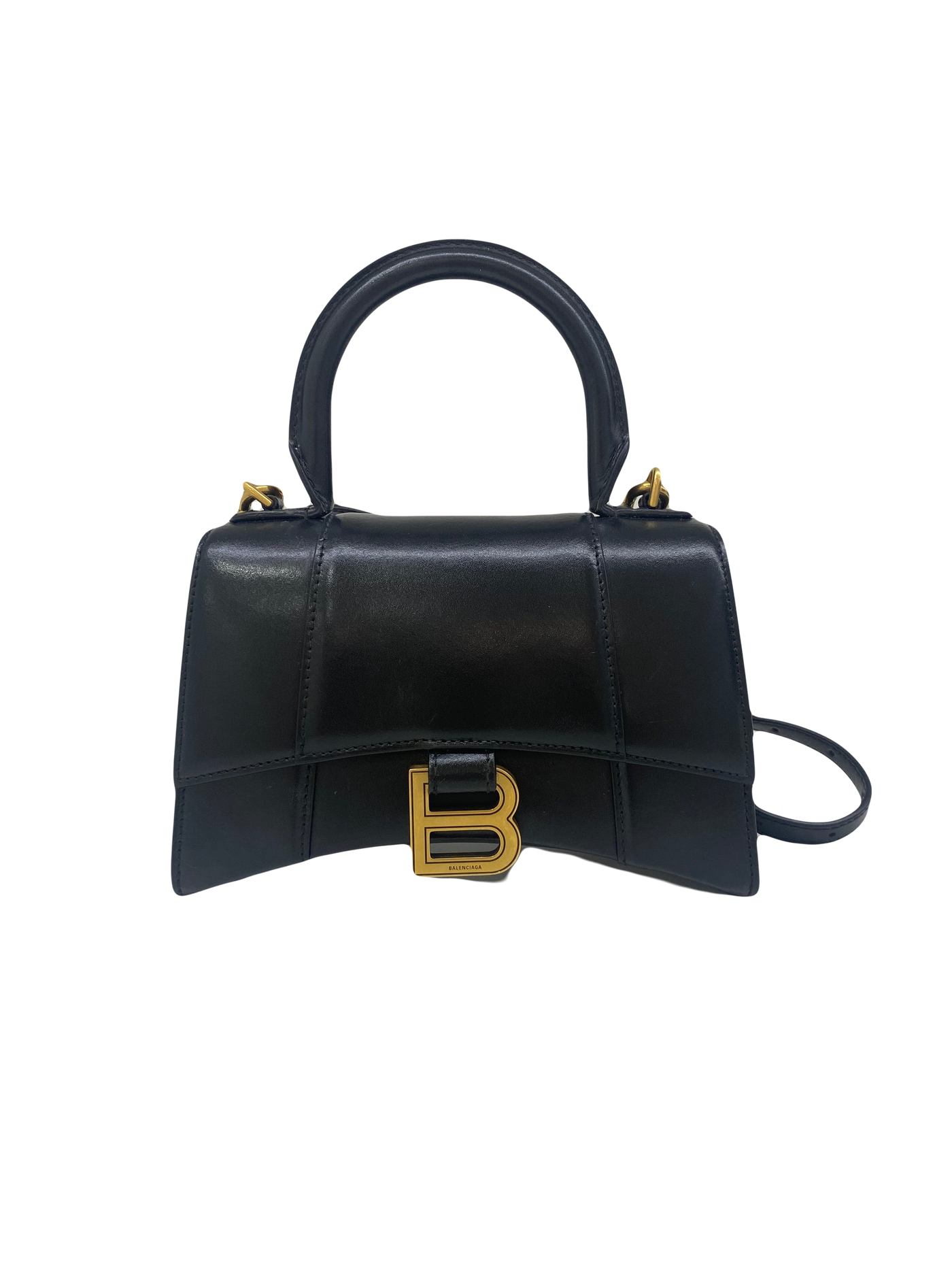 Balenciaga Hourglass Medium - Black