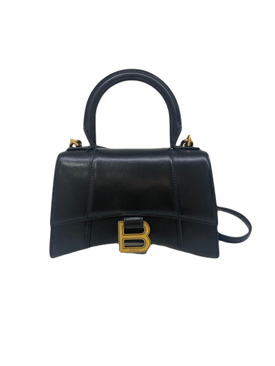 Balenciaga Hourglass Medium - Black