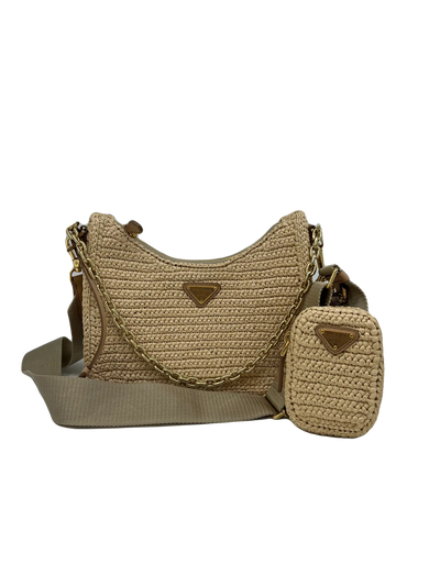 Prada Re-edition Raffia