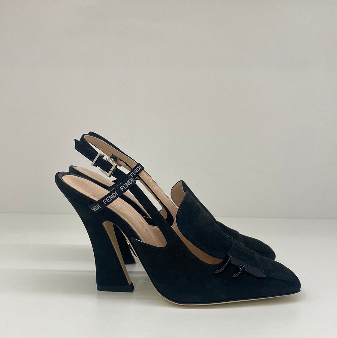 Fendi FFreedom Slingback Pumps