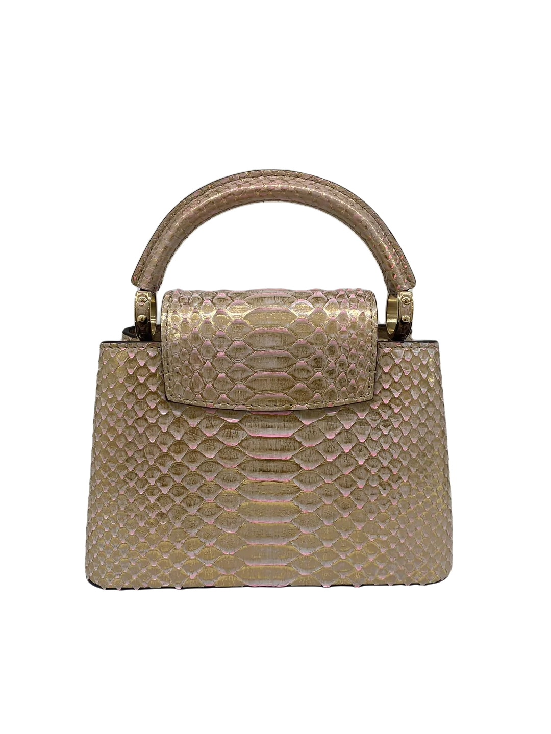 Louis Vuitton Capucines Mini - Pink/Gold