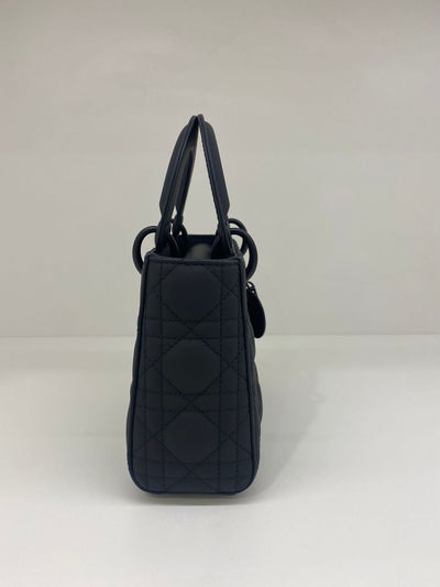 Christian Dior - Lady Dior Mini - Matte Black