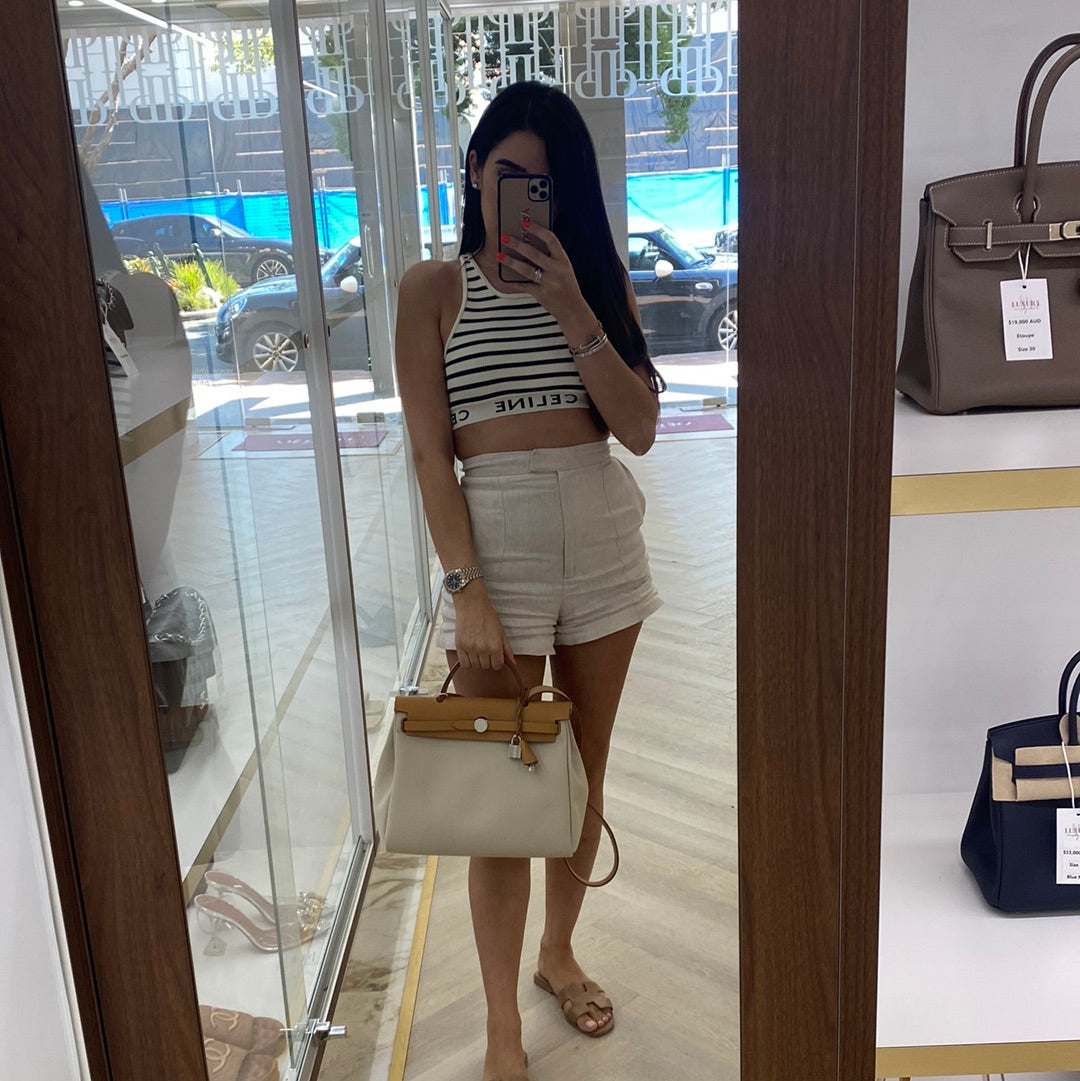 Hermes Herbag Zip 31 PHW