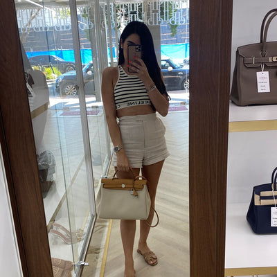 Hermes Herbag Zip 31 PHW