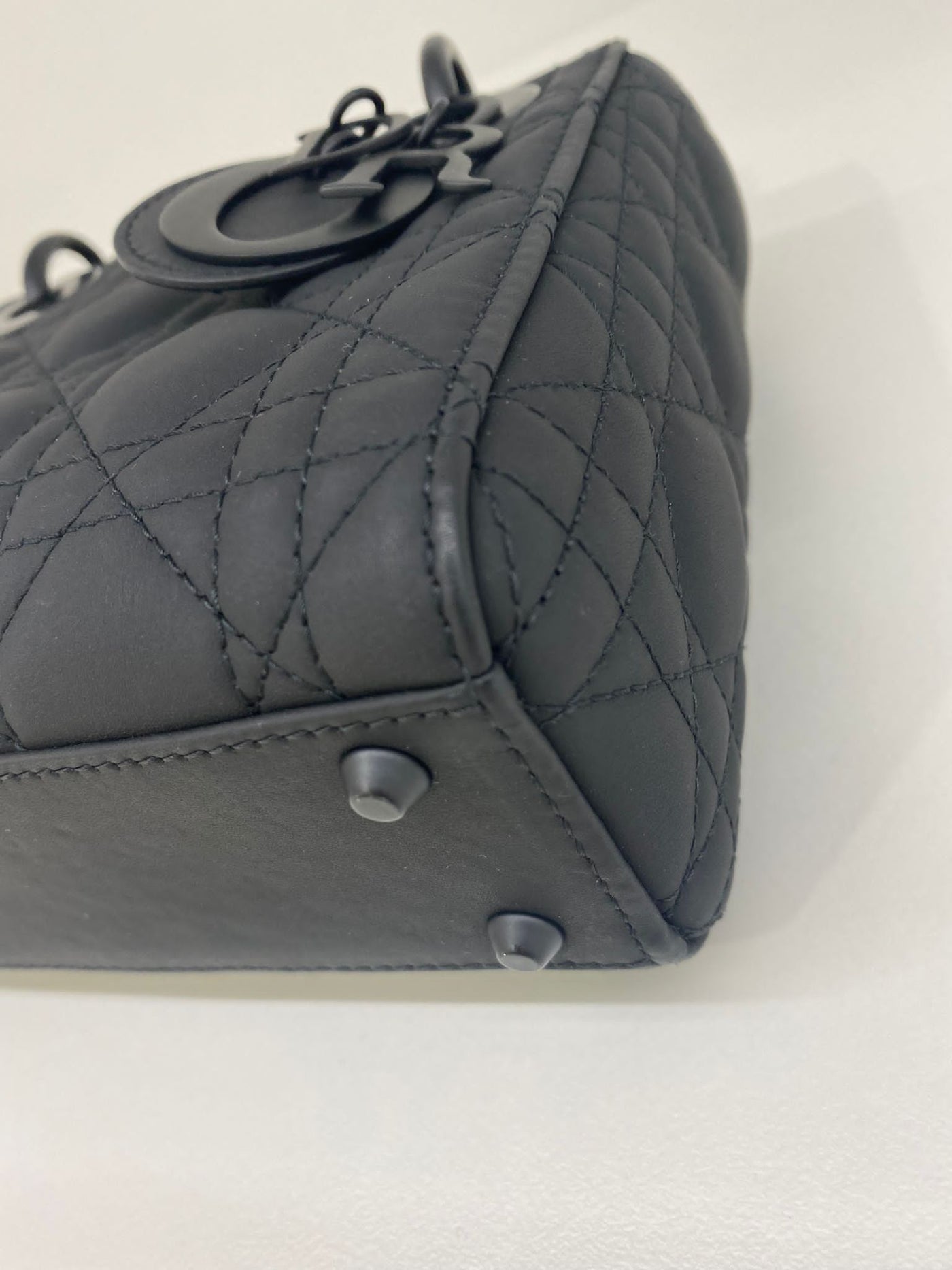 Christian Dior - Lady Dior Mini - Matte Black