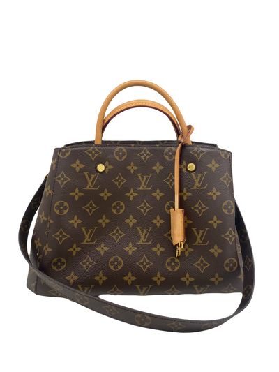 Louis Vuitton - Montaigne BB - Red Monogram Vernis - GHW